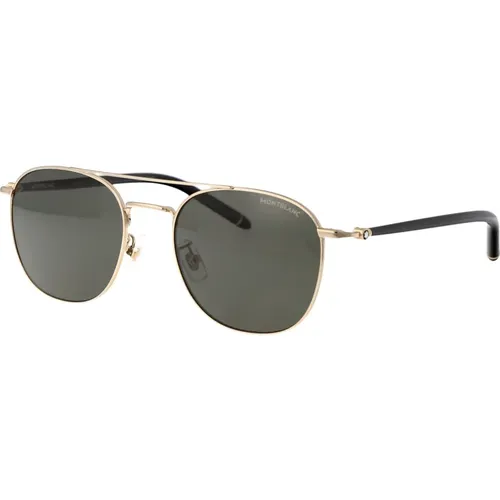 Sunglasses, male, , Size: 54 MM Stylish Sunglasses Mb0271S - Montblanc - Modalova