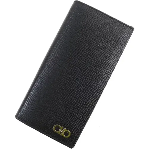 Pre-owned Wallets, male, , Size: ONE SIZE Pre-owned Leather wallets - Salvatore Ferragamo Pre-owned - Modalova