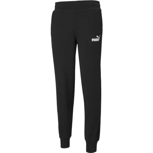 Schwarze Logo Hose Regular Fit PUMA - Puma - Modalova