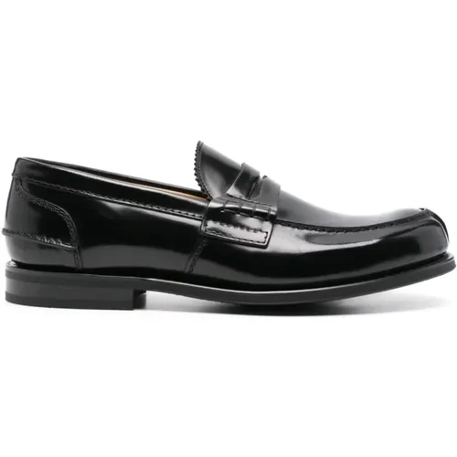 Schwarze Loafer Schuhe für Männer - Church's - Modalova