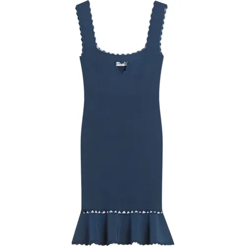Heart Neckline Dress , female, Sizes: M - Lanvin - Modalova