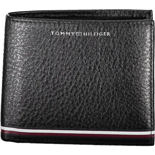 Wallets & Cardholders, male, , Size: ONE SIZE Men's Wallet Contrast Details - Tommy Hilfiger - Modalova