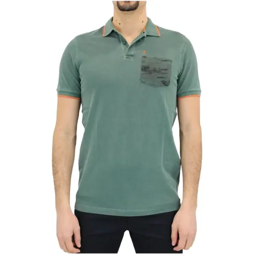 Short Sleeve Polo Shirt , male, Sizes: S - Manuel Ritz - Modalova