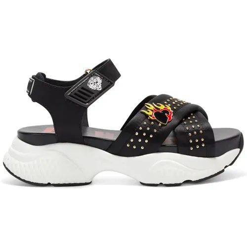 Flaming Sandal Trendy Sneakers , Damen, Größe: 41 EU - Ed Hardy - Modalova