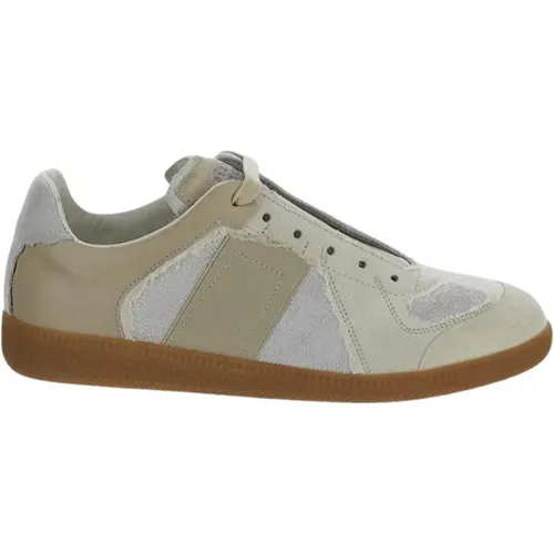 Leder Replica Sneaker Schuhe , Damen, Größe: 37 1/2 EU - Maison Margiela - Modalova