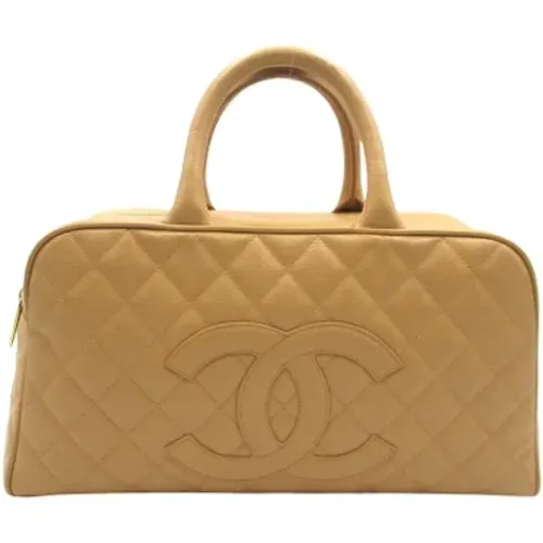 Pre-owned Leather travel-bags , female, Sizes: ONE SIZE - Chanel Vintage - Modalova