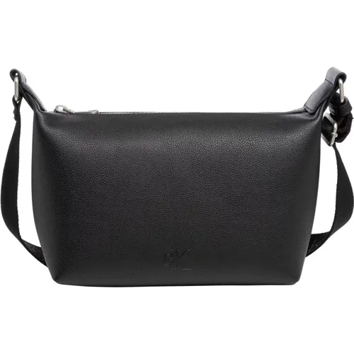 Adjustable Strap Shoulder Bag Plain Pattern , female, Sizes: ONE SIZE - Calvin Klein Jeans - Modalova