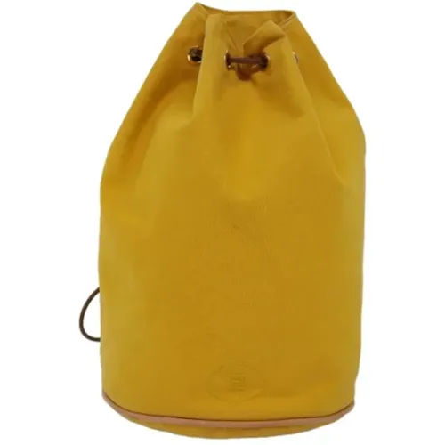 Pre-owned Backpacks, unisex, , Size: ONE SIZE Pre-owned Canvas backpacks - Hermès Vintage - Modalova