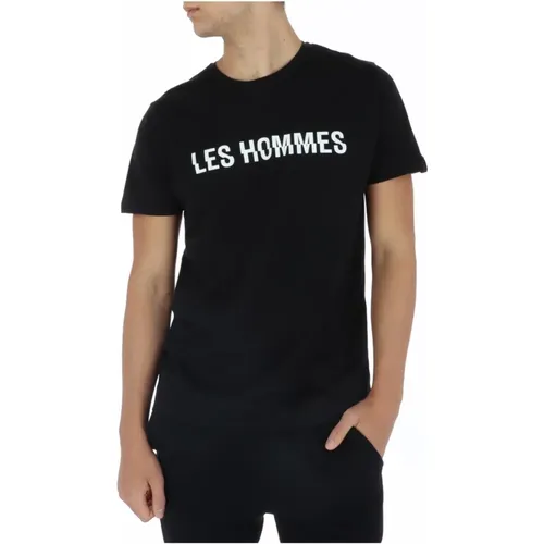 T-Shirts , Herren, Größe: M - Les Hommes - Modalova