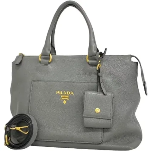 Pre-owned Leather prada-bags , female, Sizes: ONE SIZE - Prada Vintage - Modalova