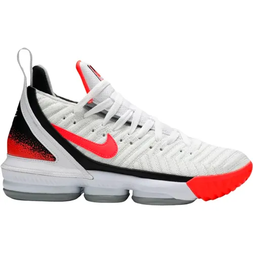 Limited Edition Lebron 16 White Hot Lava , male, Sizes: 14 1/2 UK, 6 1/2 UK, 11 UK, 8 UK, 12 UK, 13 1/2 UK, 9 UK, 10 1/2 UK, 11 1/2 UK, 6 UK, 15 1/2 U - Nike - Modalova