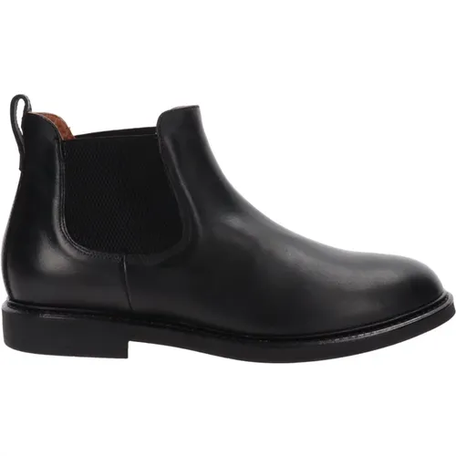 Herren Leder Stiefeletten - Nerogiardini - Modalova