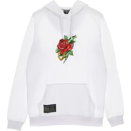 Rosa Hoodie mit verstellbarer Kapuze - Dolly Noire - Modalova