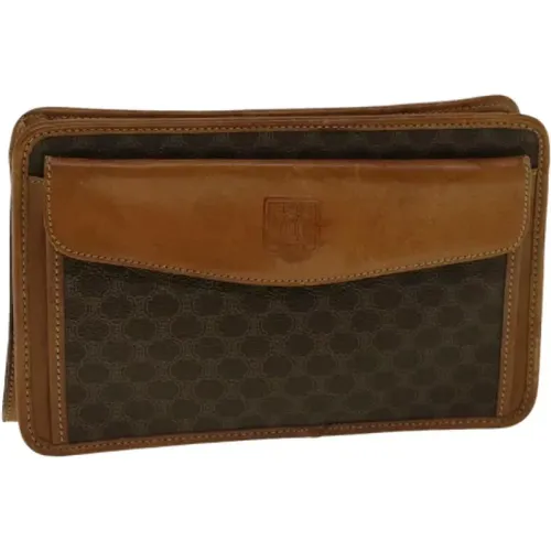 Pre-owned Clutches, female, , Size: ONE SIZE Pre-owned Canvas celine-bags - Celine Vintage - Modalova