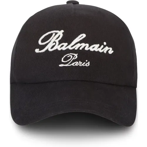 Caps, unisex, , Size: ONE SIZE Embroidered Baseball Cap - Balmain - Modalova