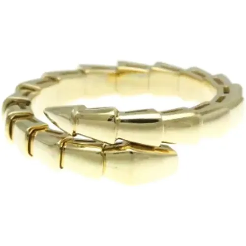 Pre-owned Jewellery, female, , Size: ONE SIZE Pre-owned Gold rings - Bvlgari Vintage - Modalova