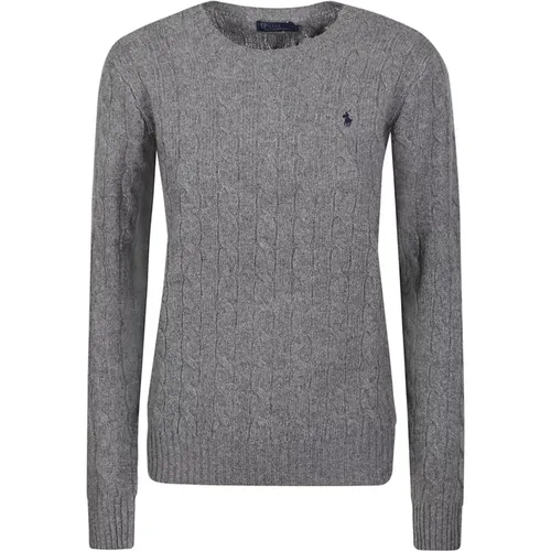 Grauer Heather Juliana Pullover , Damen, Größe: L - Ralph Lauren - Modalova