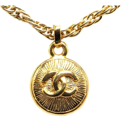 Pre-owned Jewellery, female, , Size: ONE SIZE Pre-owned Metal necklaces - Chanel Vintage - Modalova