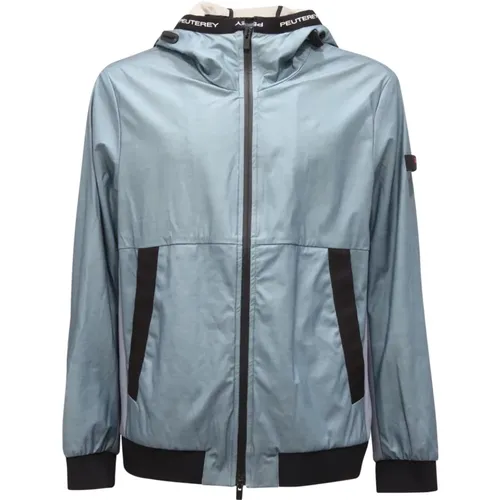 Light Jackets, male, , Size: L Windproof Vince Jacket - Peuterey - Modalova