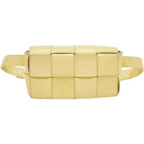 Pre-owned Belt Bags, female, , Size: ONE SIZE Pre-owned Leather crossbody-bags - Bottega Veneta Vintage - Modalova