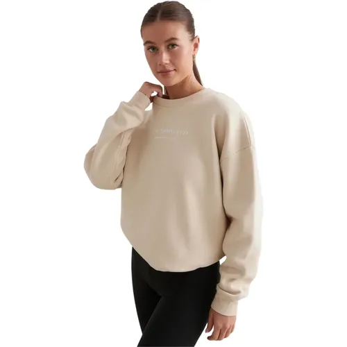 Gemütlicher Serif Sweatshirt , Damen, Größe: L - Aim'n - Modalova