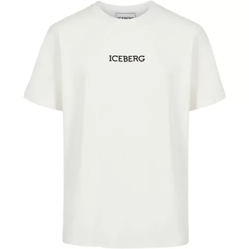 T-Shirts , male, Sizes: S, XL, L - Iceberg - Modalova