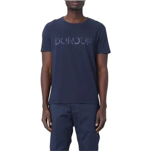 Crew Neck T-shirt , male, Sizes: S, 2XL - Dondup - Modalova