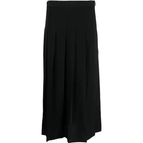 Plate midi skirt , female, Sizes: S, L, M - Polo Ralph Lauren - Modalova