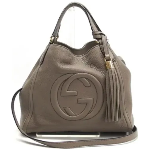 Pre-owned Leather gucci-bags , female, Sizes: ONE SIZE - Gucci Vintage - Modalova