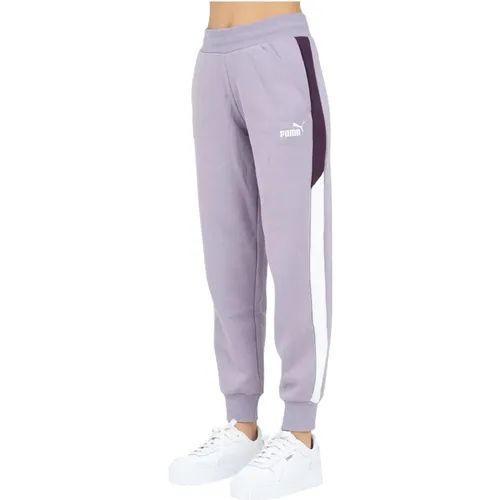 Sportliche Strickhose für Frauen , Damen, Größe: XL - Puma - Modalova