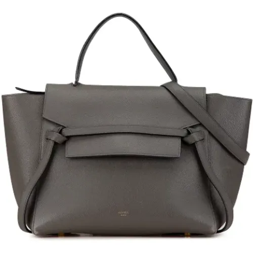 Pre-owned Tote Bags, female, , Size: ONE SIZE Pre-owned Leather celine-bags - Celine Vintage - Modalova