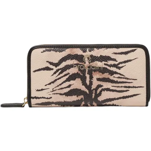 Zip Wallet , female, Sizes: ONE SIZE - Braccialini - Modalova