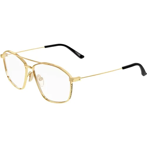 Gold Sonnenbrillen Frames , unisex, Größe: 58 MM - Balenciaga - Modalova