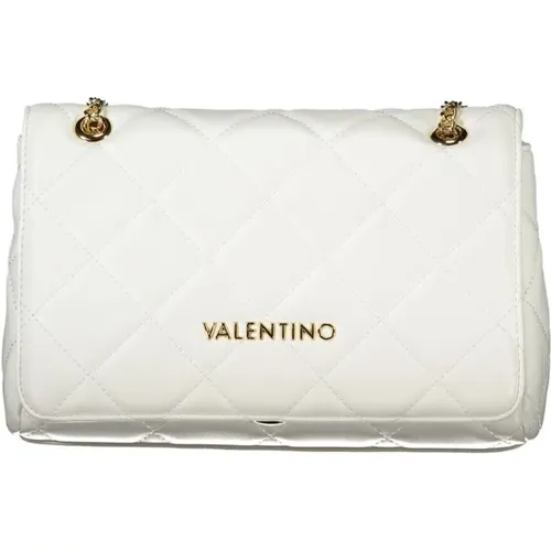 Weiße Polyethylen-Handtasche | Stilvolles Modell , Damen, Größe: ONE Size - Valentino by Mario Valentino - Modalova