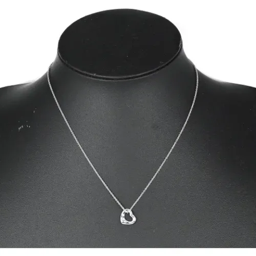 Pre-owned Jewellery, female, , Size: ONE SIZE Pre-owned Silver necklaces - Tiffany & Co. Pre-owned - Modalova