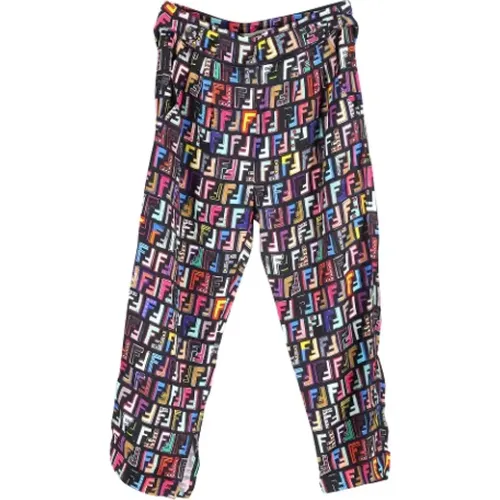 Pre-owned Fabric bottoms , female, Sizes: M - Fendi Vintage - Modalova