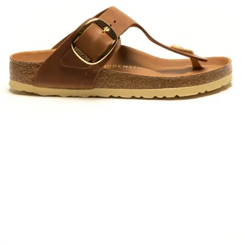 Gizeh Big Buckle Sandalen Brandy , Damen, Größe: 41 EU - Birkenstock - Modalova