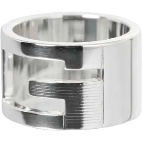 Pre-owned Silver rings , female, Sizes: ONE SIZE - Gucci Vintage - Modalova