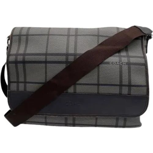 Pre-owned Cross Body Bags, male, , Size: ONE SIZE Pre-owned Messenger Bag - Coach Pre-owned - Modalova