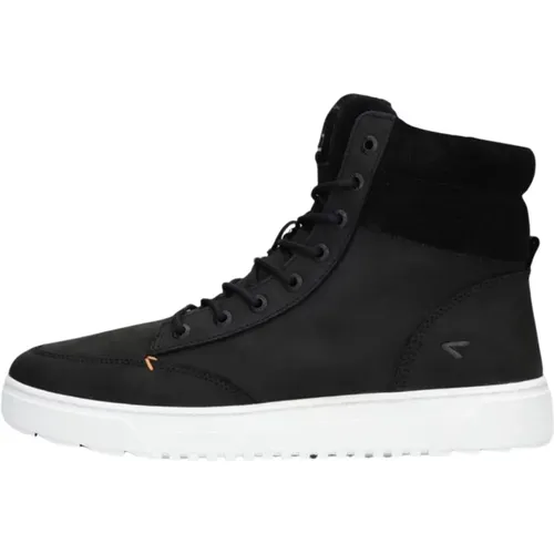 Schwarze High-Top-Sneakers Dublin 2.0 , Herren, Größe: 48 EU - Hub - Modalova