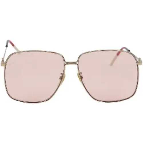 Pre-owned Accessories, female, , Size: ONE SIZE Pre-owned Fabric sunglasses - Gucci Vintage - Modalova