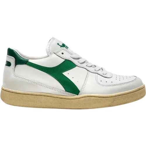 Niedrig gebrauchte Basketballschuhe , Herren, Größe: 40 1/2 EU - Diadora - Modalova