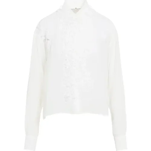 Silk Shirt Elegant Style , female, Sizes: 2XS, XS, S - Ermanno Scervino - Modalova