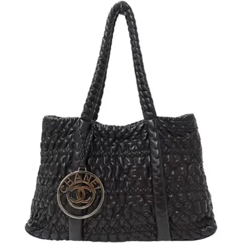 Pre-owned Tote Bags, female, , Size: ONE SIZE Pre-owned Leather chanel-bags - Chanel Vintage - Modalova