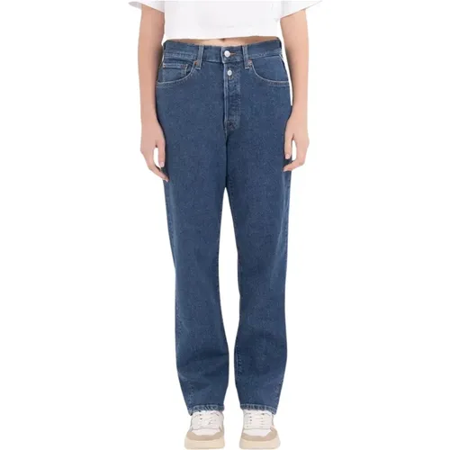 Gerades Jeans , Damen, Größe: W25 - Replay - Modalova
