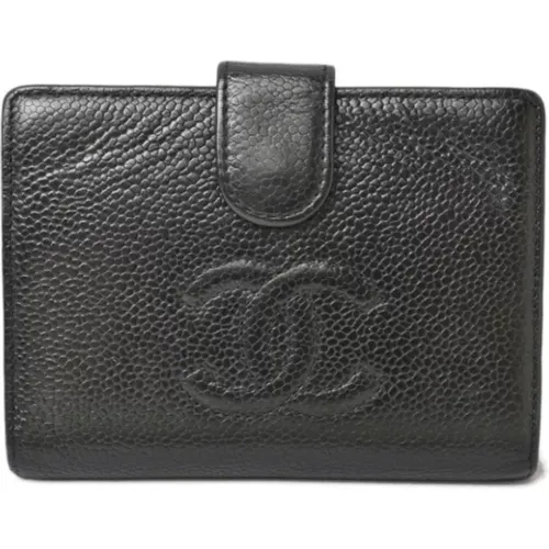 Pre-owned Wallets, female, , Size: ONE SIZE Pre-owned Leather wallets - Chanel Vintage - Modalova