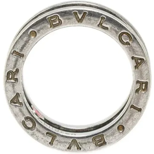 Pre-owned Jewellery, female, , Size: ONE SIZE Pre-owned Silver rings - Bvlgari Vintage - Modalova