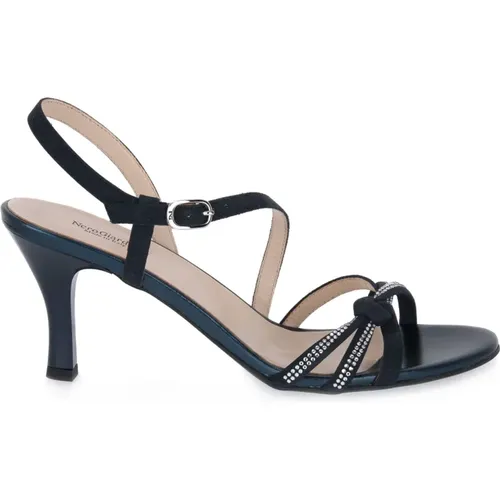 Sandalen mit hohem Absatz , Damen, Größe: 39 EU - Nerogiardini - Modalova