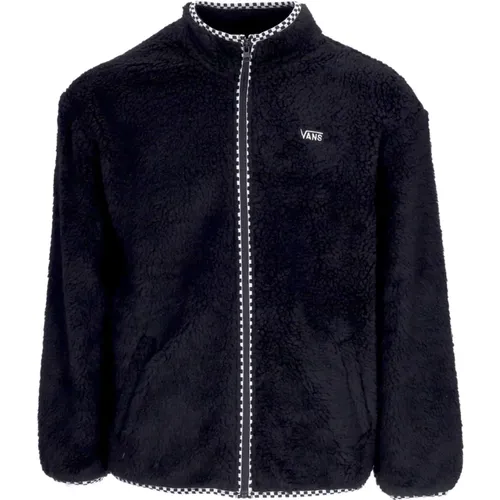 Zip-throughs, male, , Size: L Sherpa Lined Zip Jacket - Vans - Modalova