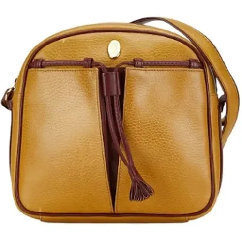 Pre-owned Cross Body Bags, female, , Size: ONE SIZE Pre-owned Leather shoulder-bags - Cartier Vintage - Modalova